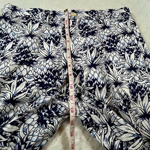 Vineyard Vines Classic Fit 7" Blue Tropical Plants Breaker Shorts Mens Size 30 - Picture 4 of 6